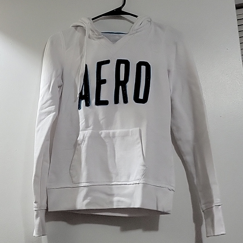 New white hoodie